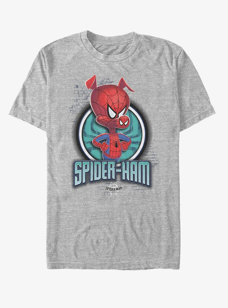 Hot Topic Marvel Spider-Man Spider-Ham T-Shirt