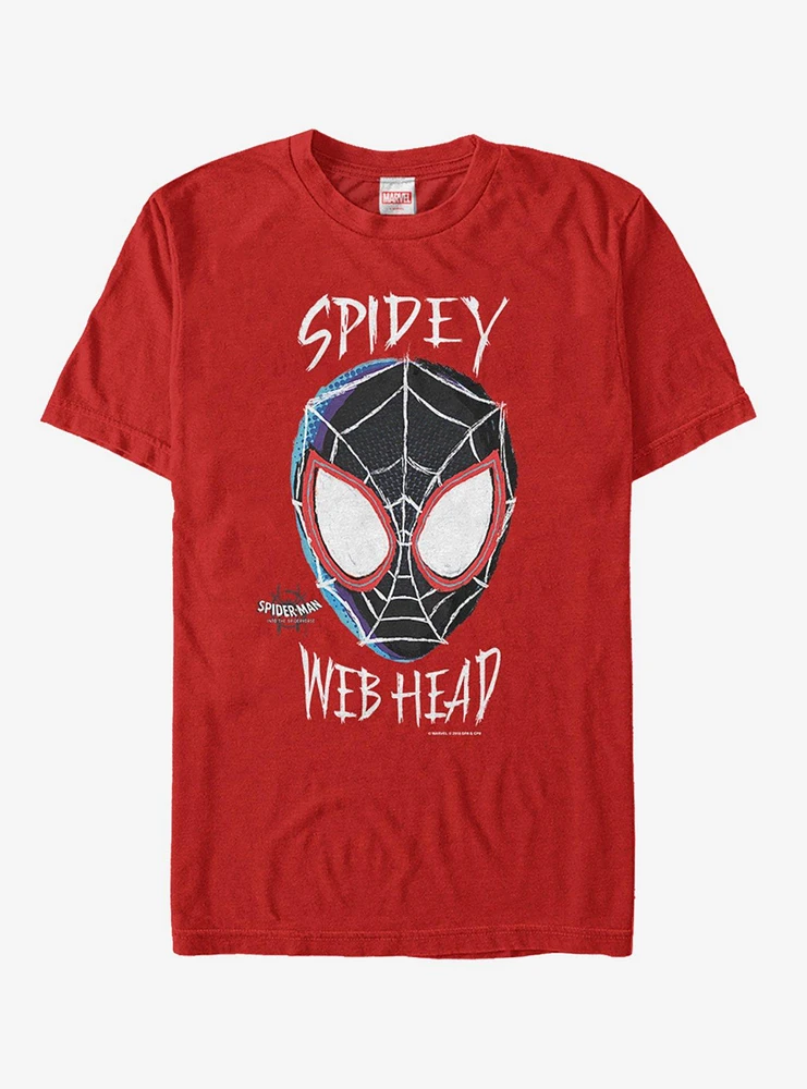 Hot Topic Marvel Spider-Man Spider-Verse Web Head T-Shirt