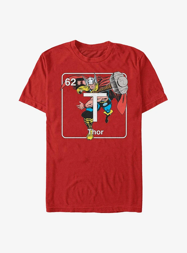 Hot Topic Marvel Thor Periodic T-Shirt