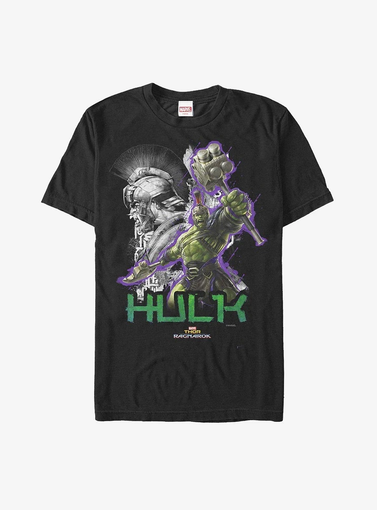 Hot Topic Marvel Thor: Ragnarok Hulk Weapon T-Shirt