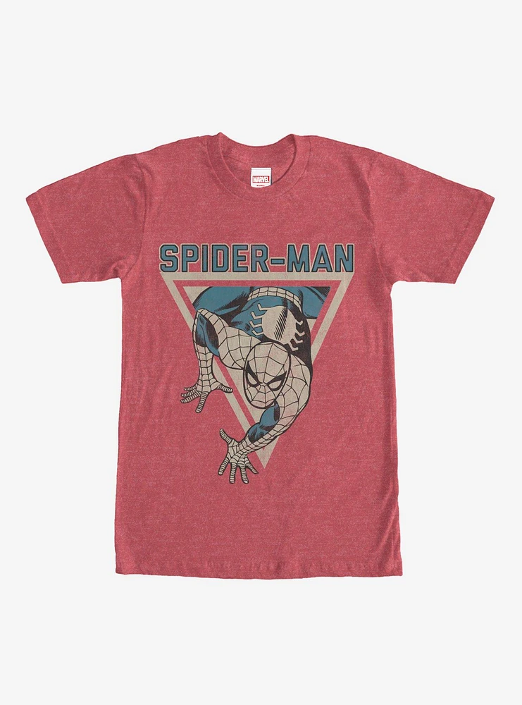 Hot Topic Marvel Triangle Spider-Man T-Shirt