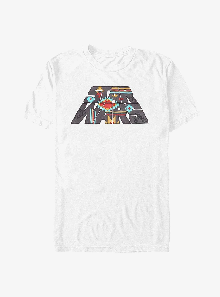 Hot Topic Star Wars Aztec Logo Doodle T-Shirt