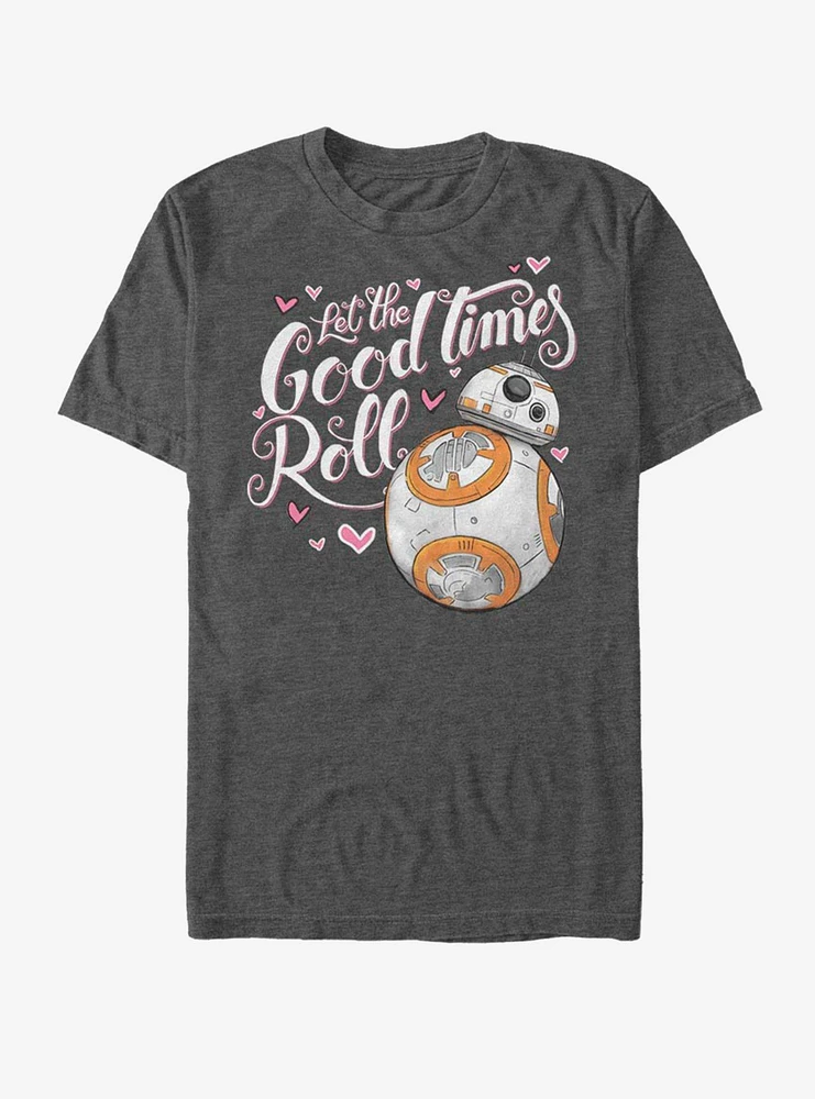 Hot Topic Star Wars BB-8 Good Times Roll T-Shirt