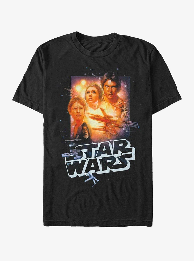 Hot Topic Star Wars Collage T-Shirt