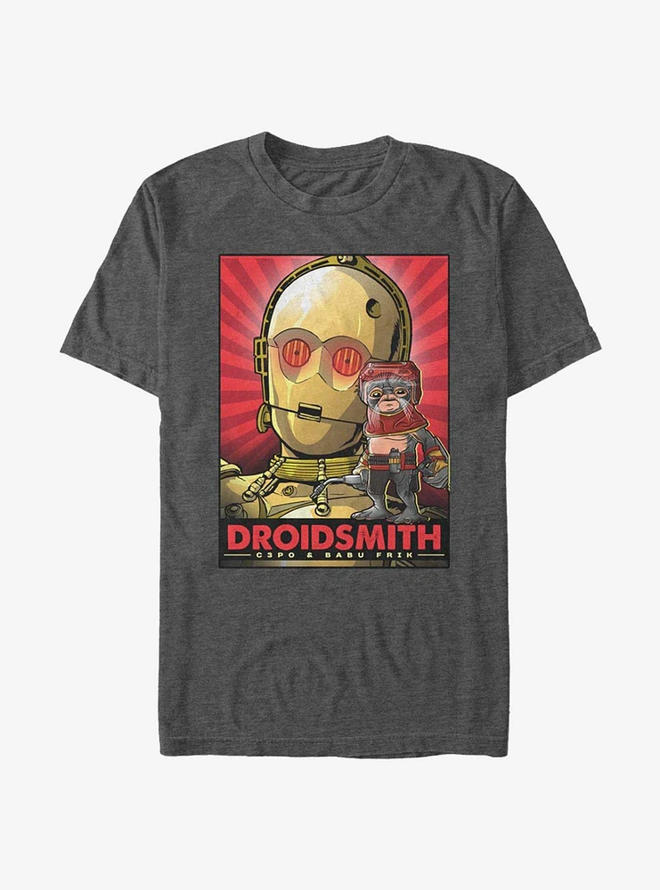 Hot Topic Star Wars Droid Smith C3P0 T-Shirt