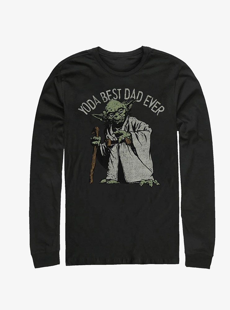 Hot Topic Star Wars Green Dad Long-Sleeve T-Shirt