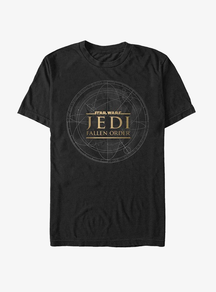 Hot Topic Star Wars Jedi: Fallen Order Jedi Map T-Shirt