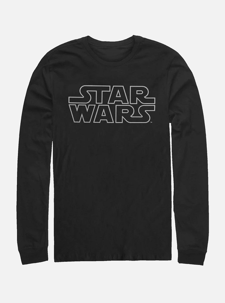 Hot Topic Star Wars Logo Long-Sleeve T-Shirt