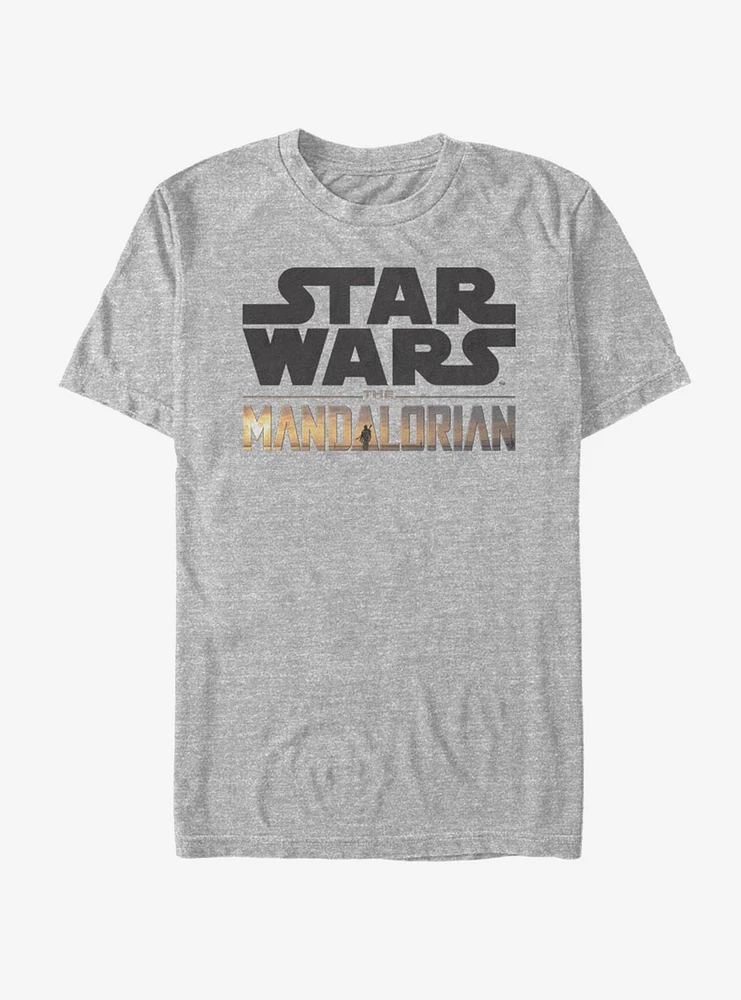 Hot Topic Star Wars The Mandalorian Stacked Logo T-Shirt