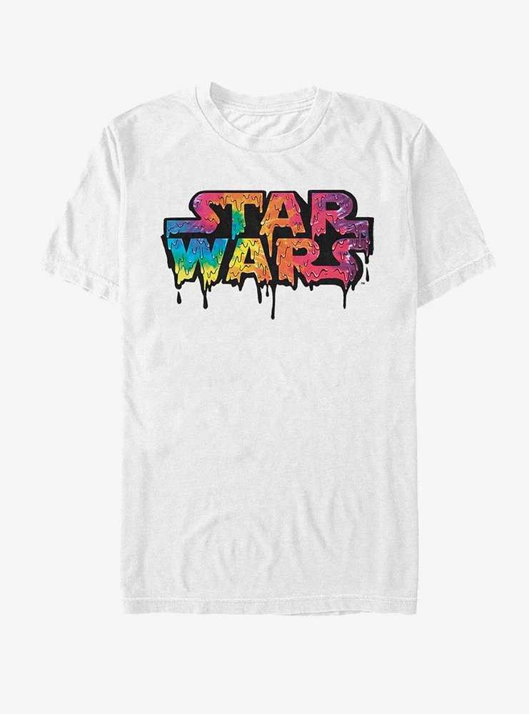 Hot Topic Star Wars Tie Dye Drip T-Shirt