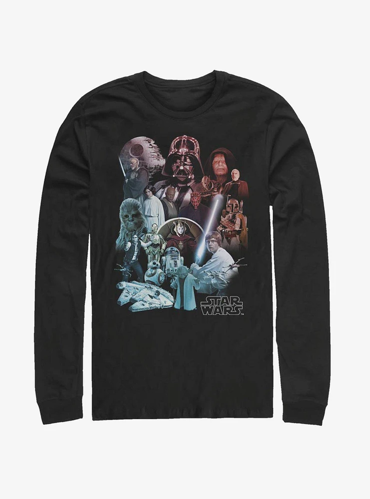 Hot Topic Star Wars Ultimate Poster Long-Sleeve T-Shirt