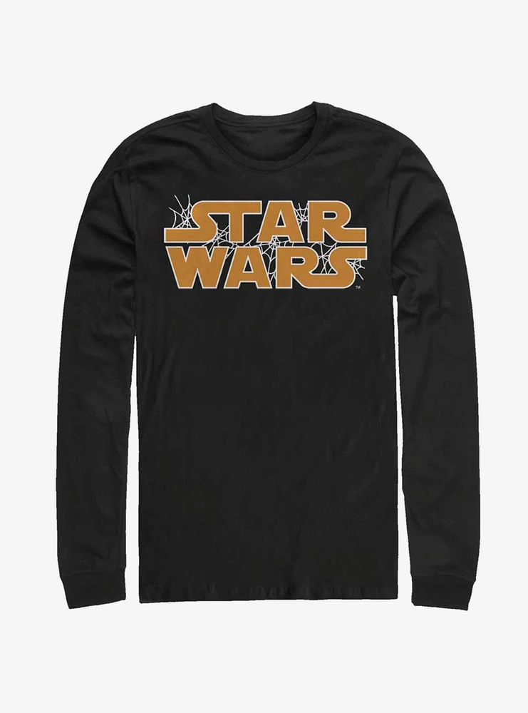 Hot Topic Star Wars Web Logo Long-Sleeve T-Shirt