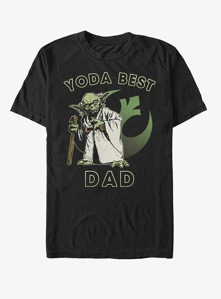 Hot Topic Star Wars Yoda Best Dad T-Shirt