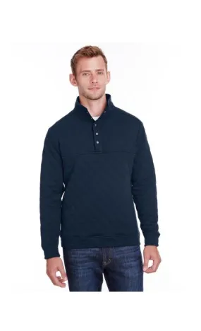 J America JA8890 Adult Quilted Snap Pullover