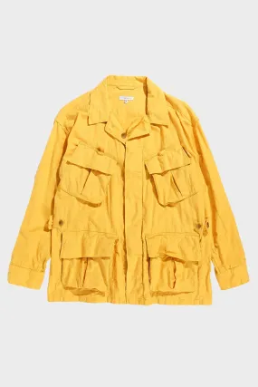 Jungle Fatigue Jacket - Yellow Cotton Sheeting