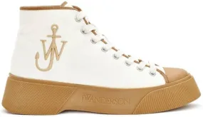 JW Anderson logo-print lace-up sneakers White