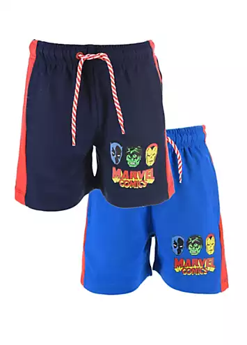 Kids Pack of 2 Marvel Shorts by Suncity | Look Again