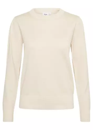 Kila Long Sleeve Shimmer Pullover by Saint Tropez | Look Again