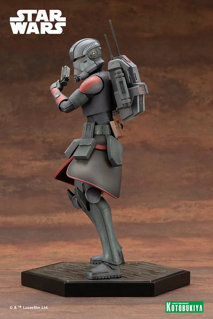 Kotobukiya ARTFX Star Wars The Bad Batch Echo Statue (gray)