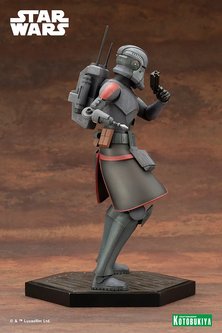 Kotobukiya ARTFX Star Wars The Bad Batch Echo Statue (gray)