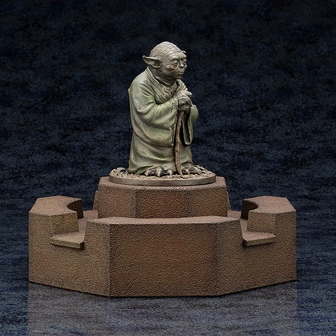 Kotobukiya Star Wars The Empire Strikes Back Yoda Fountain Statue (bronze)