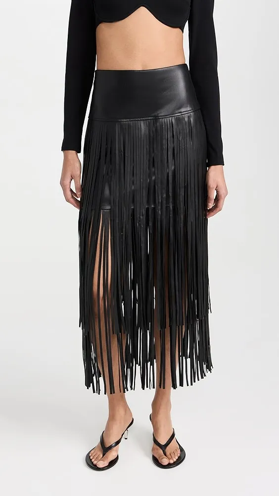 L'AGENCE   Karolina Fringe Skirt 