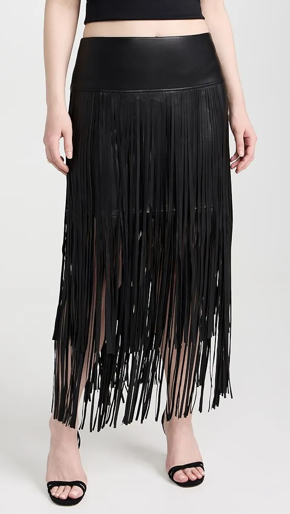 L'AGENCE   Karolina Fringe Skirt 