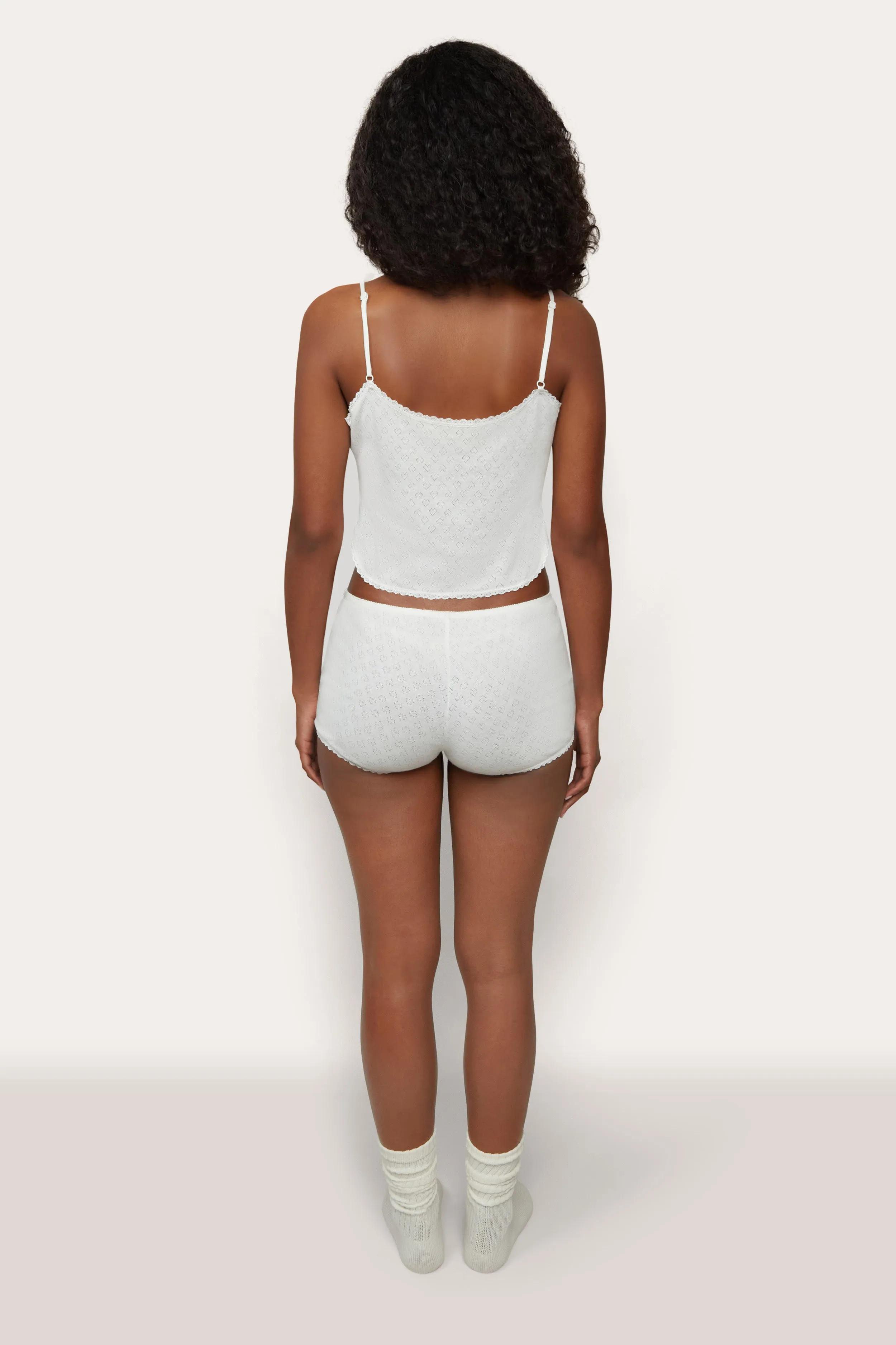 Laila Pointelle Short