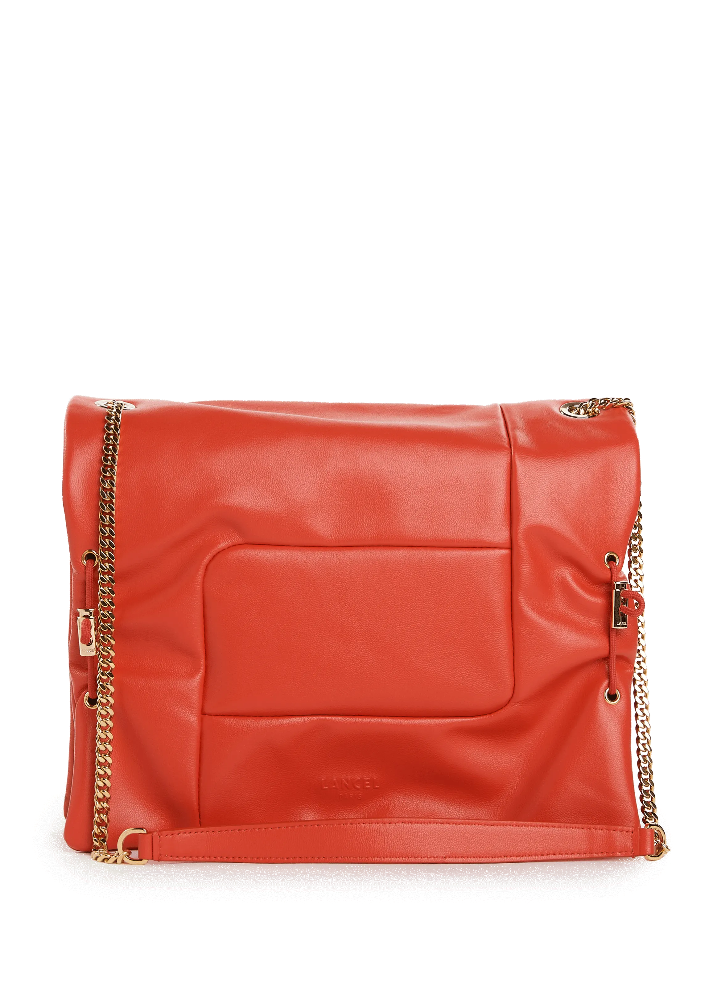 LANCEL  Billie leather bag - Red