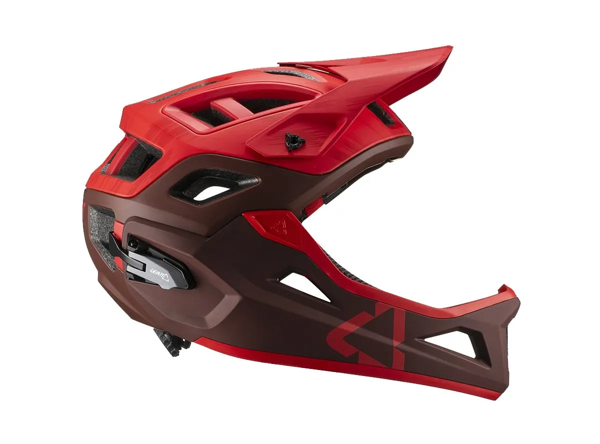 Leatt DBX 3.0 Enduro V19.1 Full Face Helmet - Ruby Red