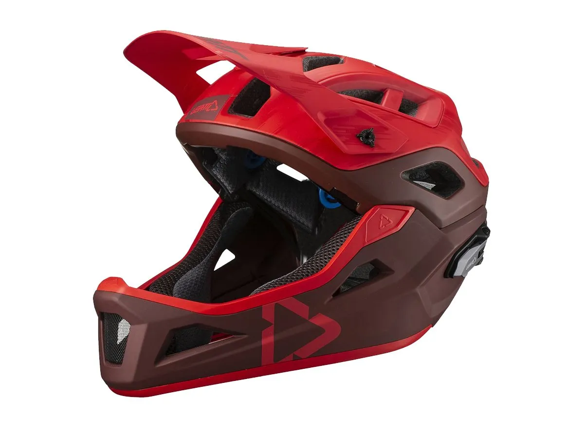 Leatt DBX 3.0 Enduro V19.1 Full Face Helmet - Ruby Red