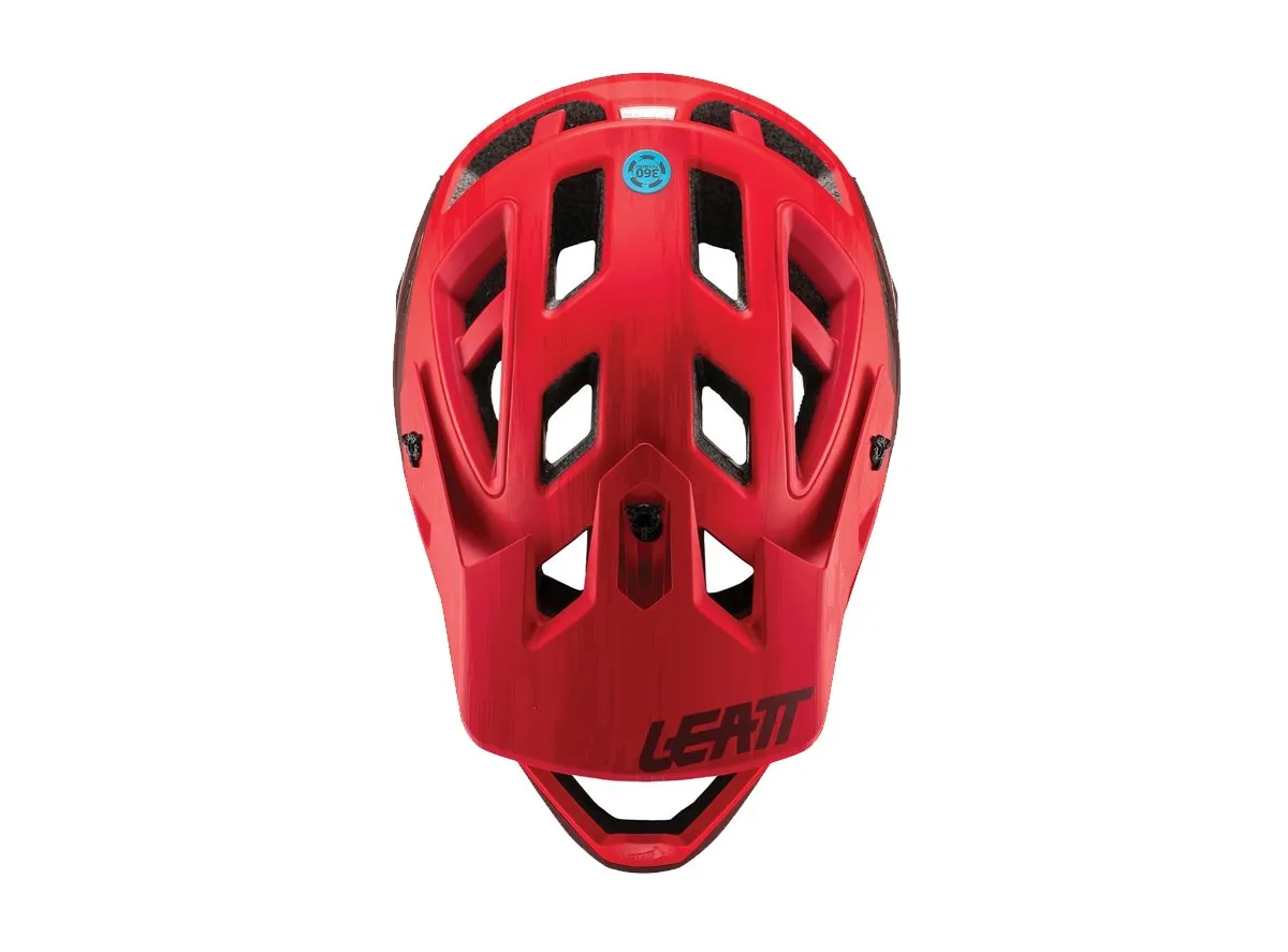 Leatt DBX 3.0 Enduro V19.1 Full Face Helmet - Ruby Red