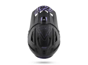 Leatt DBX 5.0 V10 Full Face Helmet - Black-Purple