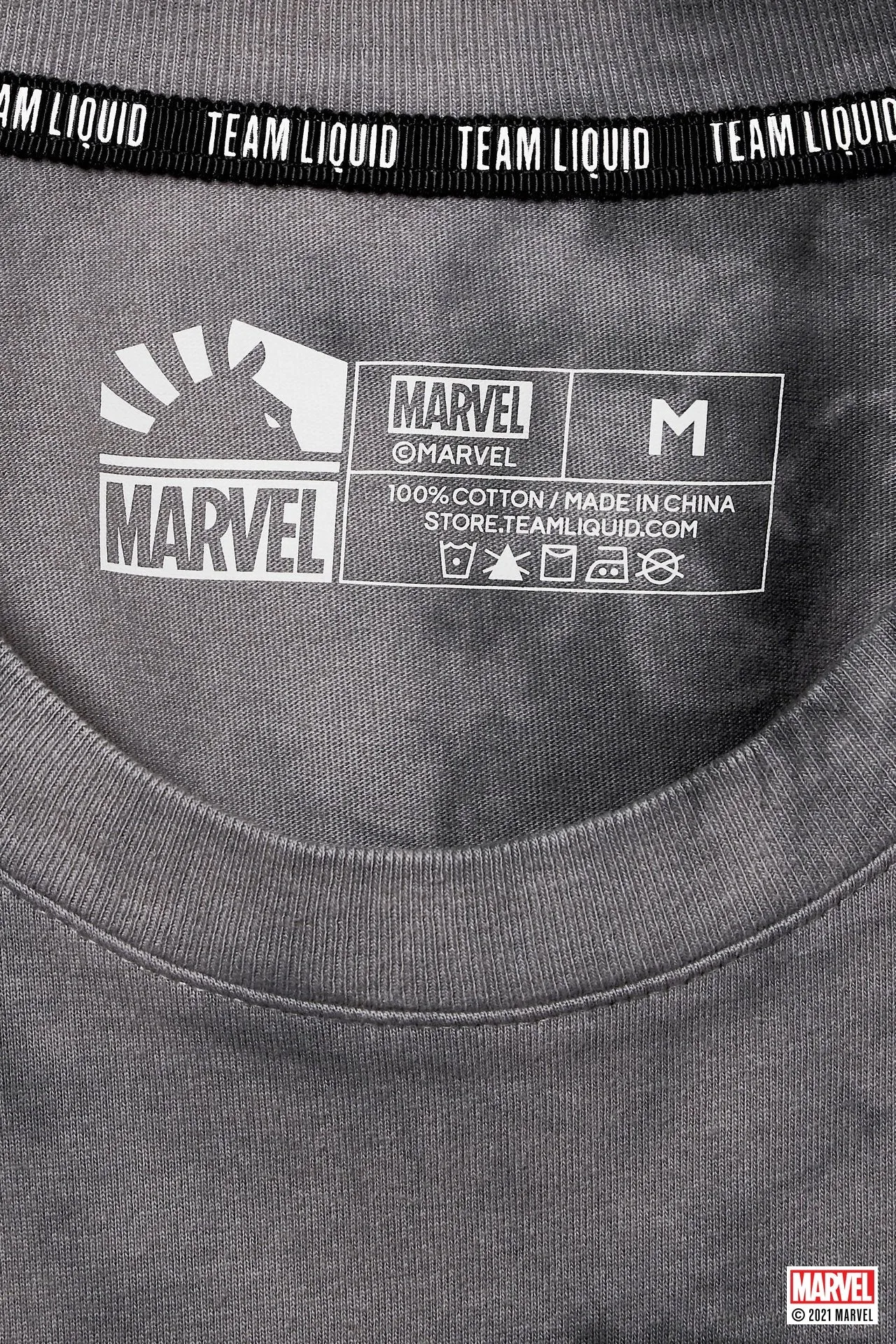 LIQUID x MARVEL RETRO IRON MAN SHORT SLEEVE TEE