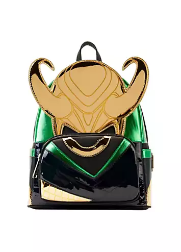 Loungefly Marvel Shine Loki Mini Backpack | Kaleidoscope