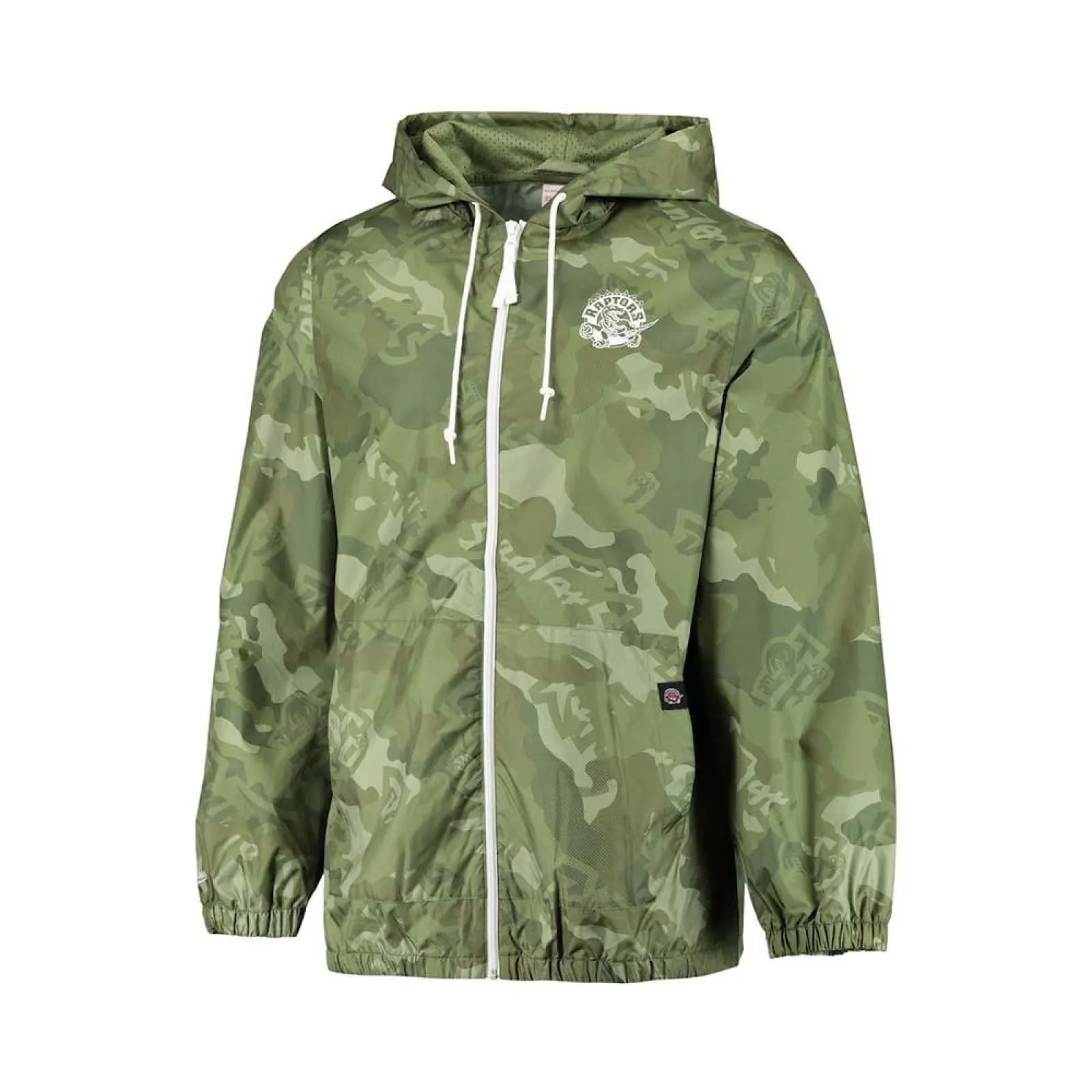 M&N NBA Toronto Raptors Green Camo Jacket ''Green''