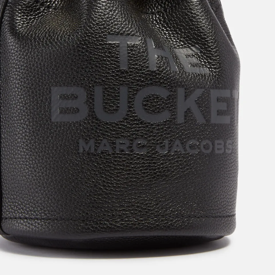 Marc Jacobs The Leather Logo Textured-Leather Bag | Coggles