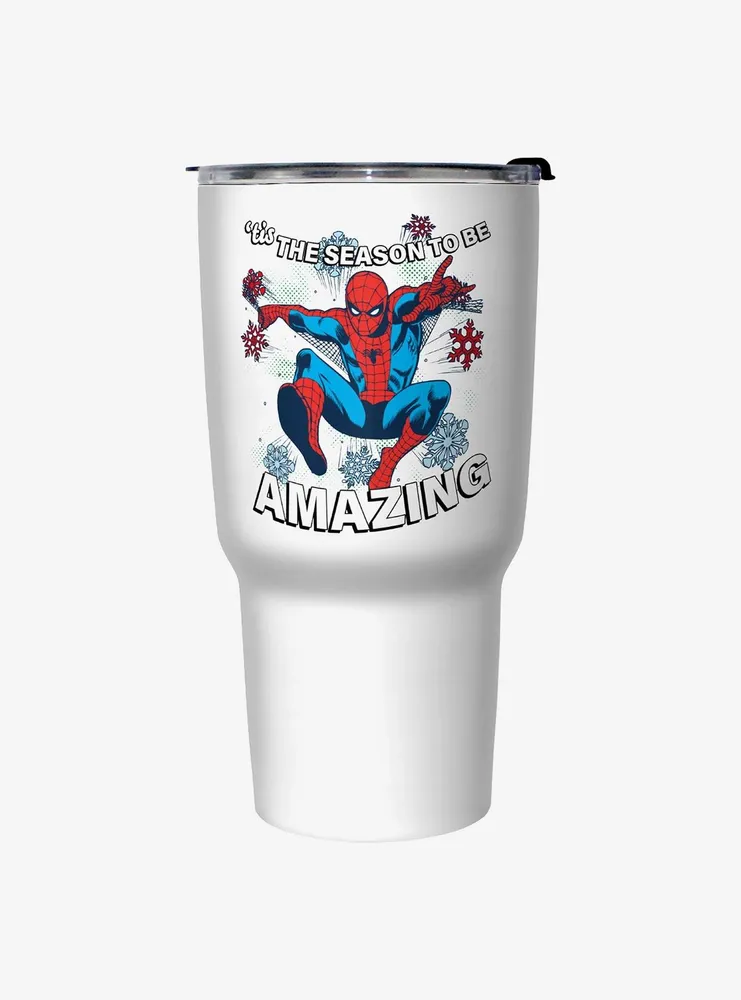 Marvel Tis The Season To Be Amazing Spider-Man Travel Mug