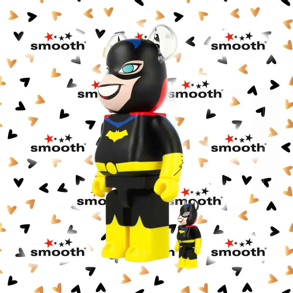 Medicom Toy Batgirl (The New Batman Adventures) Bearbrick Set 100% 400%