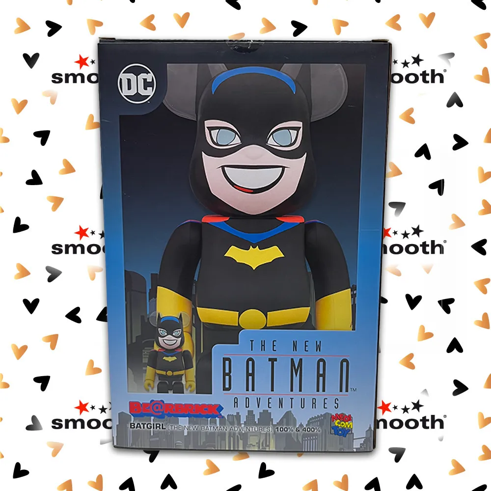 Medicom Toy Batgirl (The New Batman Adventures) Bearbrick Set 100% 400%