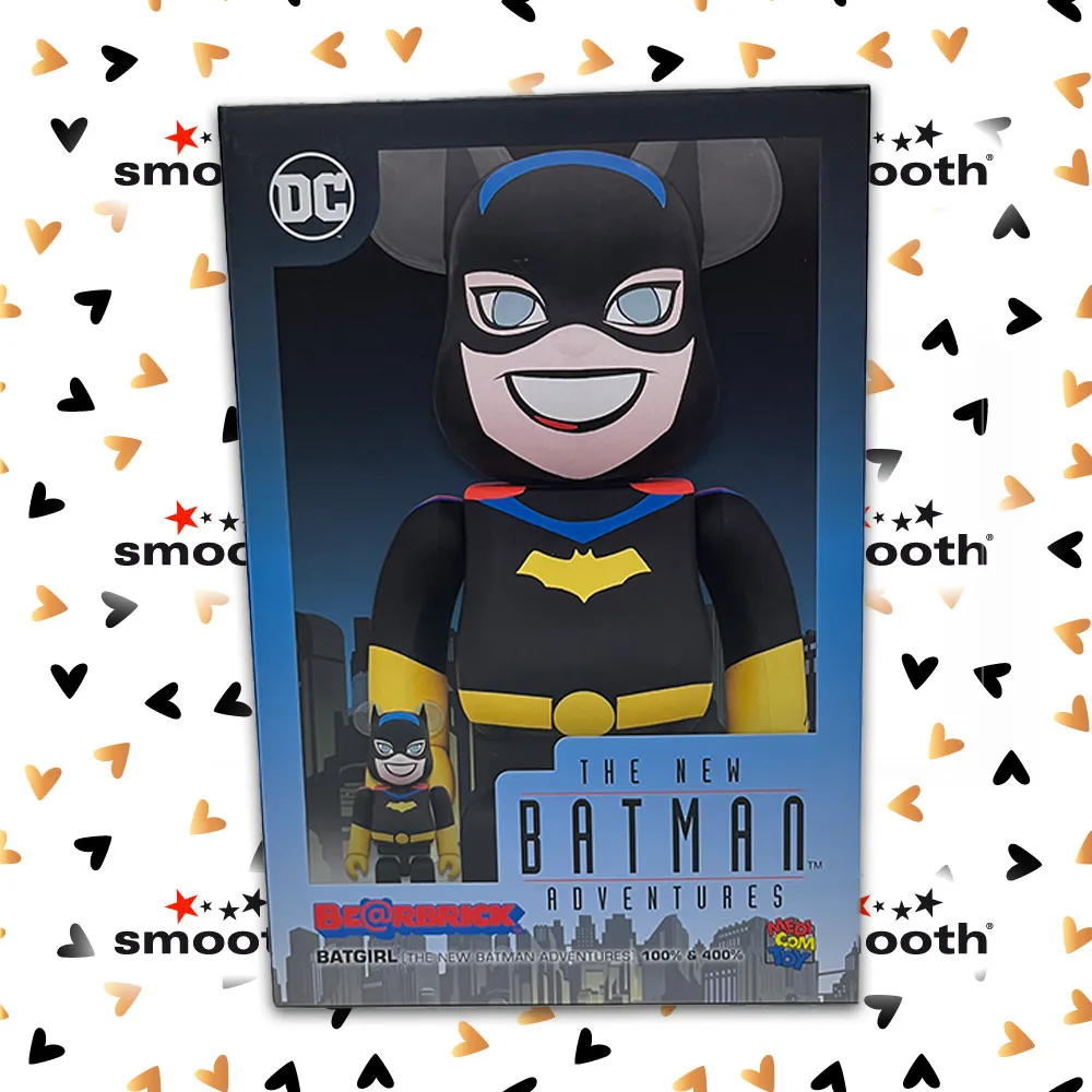 Medicom Toy Batgirl (The New Batman Adventures) Bearbrick Set 100% 400%