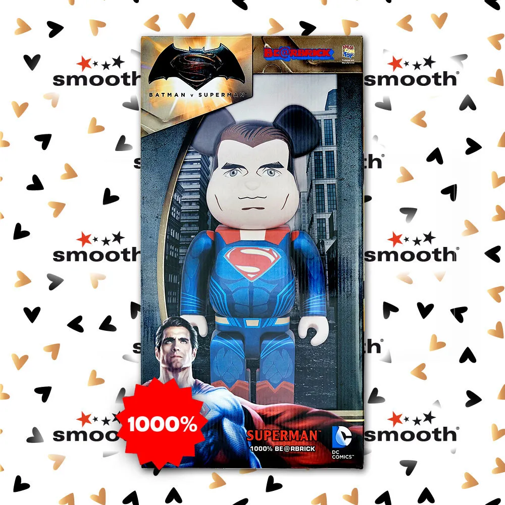 Medicom Toy Superman Batman vs Superman Bearbrick 1000%