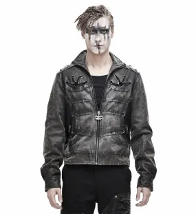 men's jacket DEVIL FASHION - Teenage Riot Punk Distressed - CT13901  -  Metal-shop