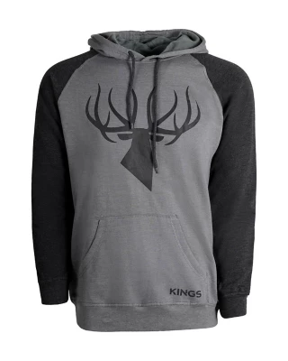 Men's King's Camo Logo Triblend Fleece Hoodie