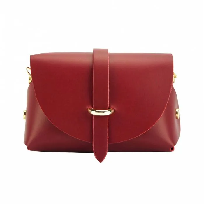 Modern Angles Elegant Mini Leather Bag