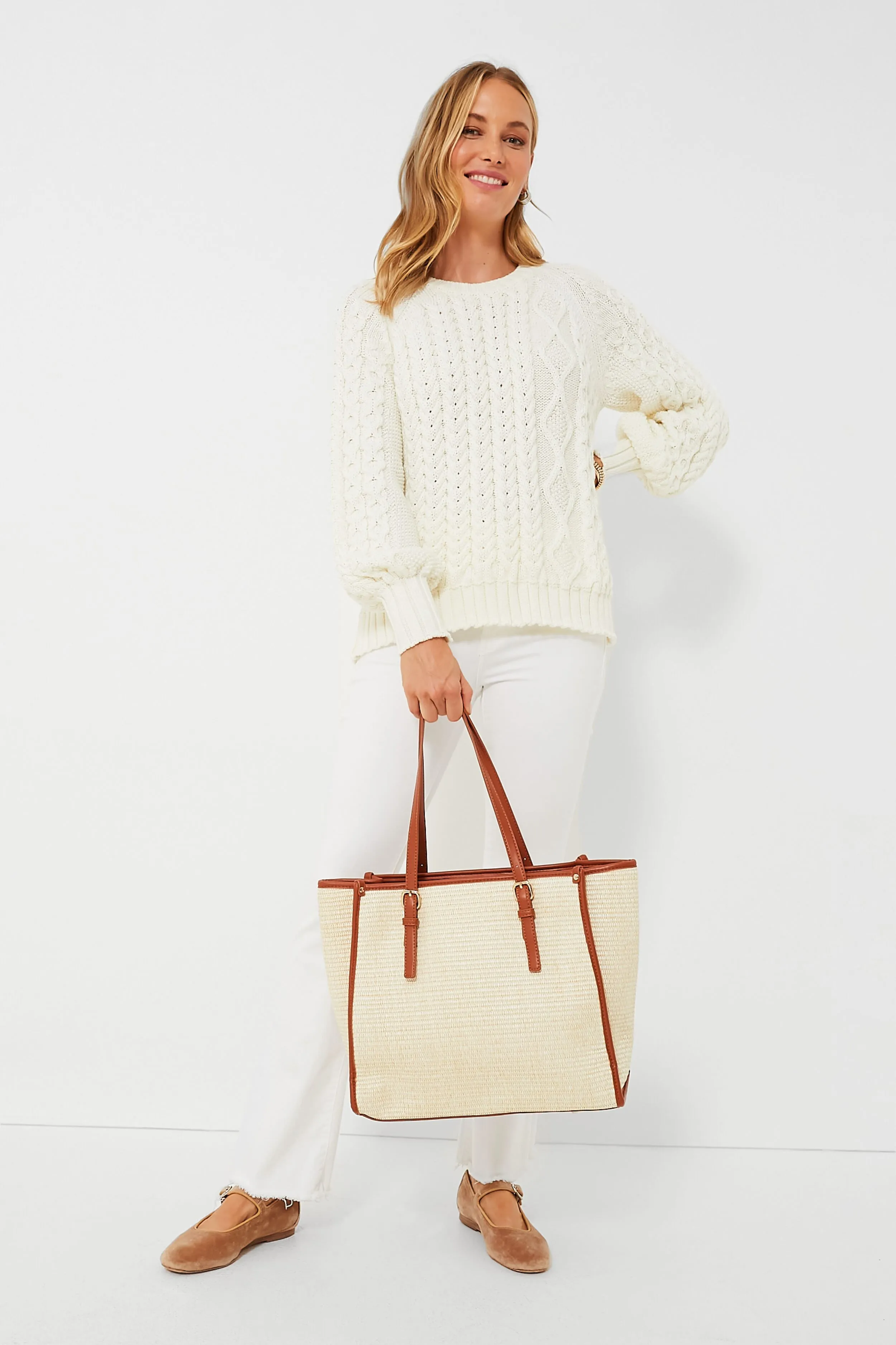 Natural Tan Brixley Tote