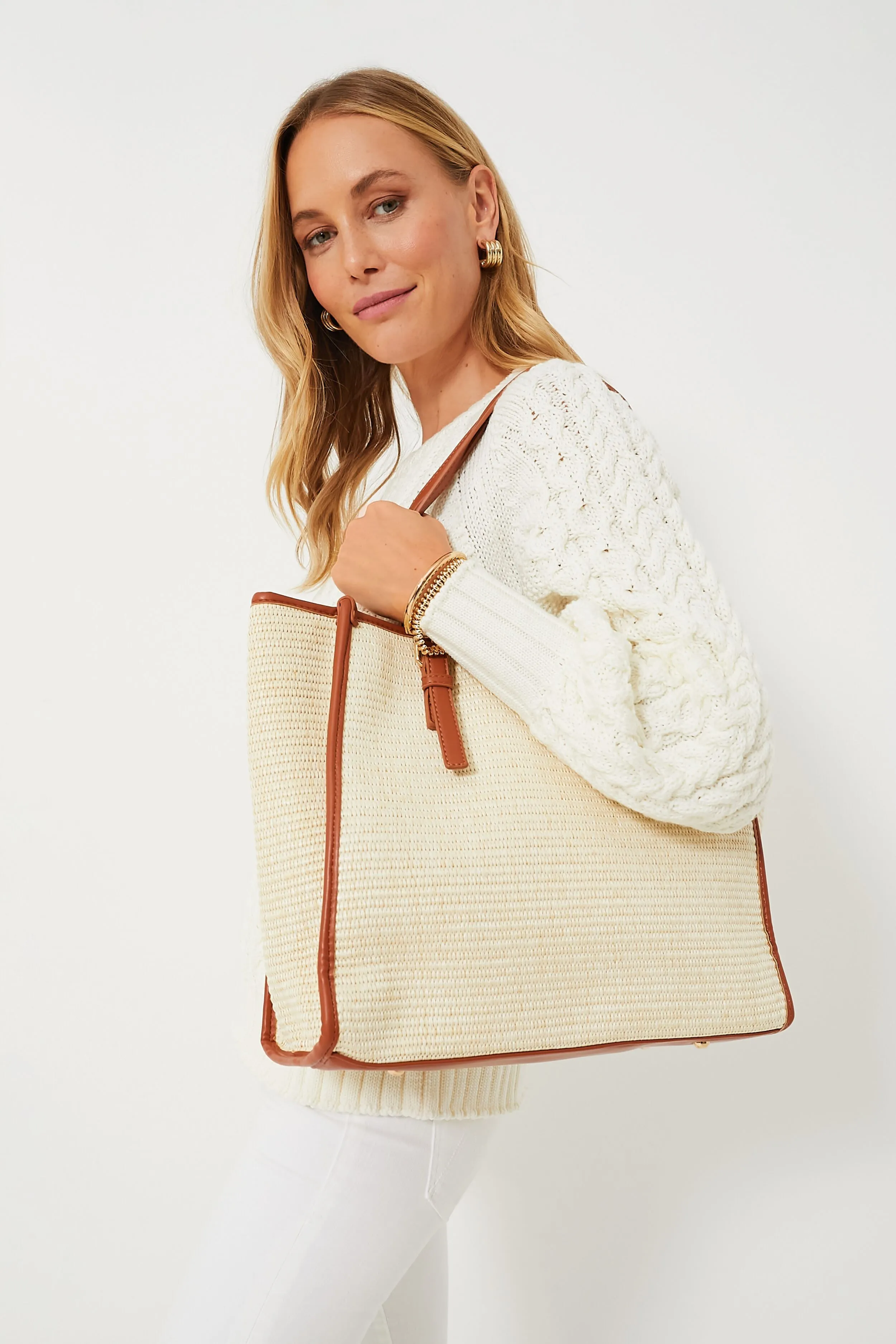 Natural Tan Brixley Tote