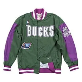 NBA Authentic Warm Up Jacket Milwaukee Bucks 1996-97