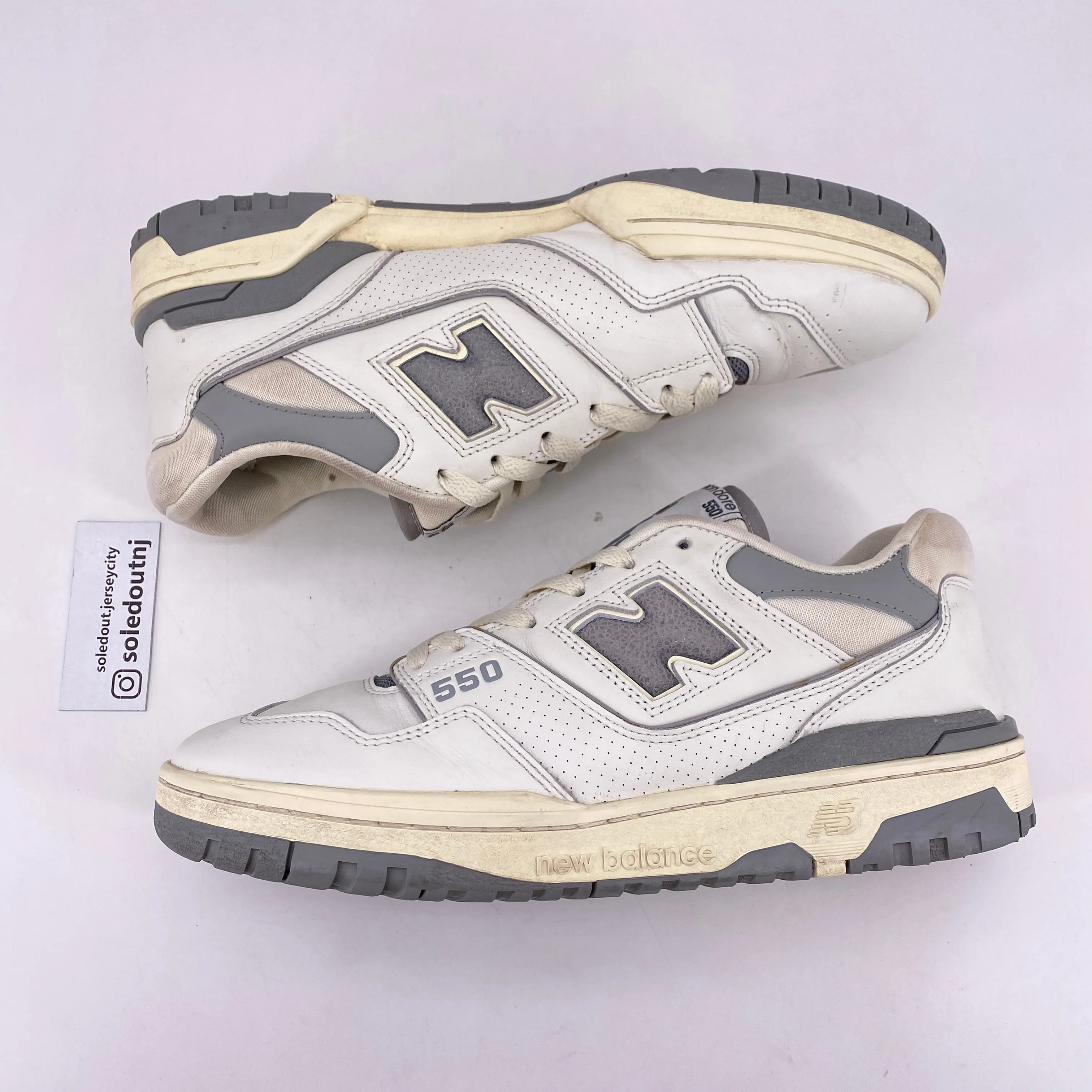 New Balance 550 / ALD Ald Grey 2020 Used Size 9.5