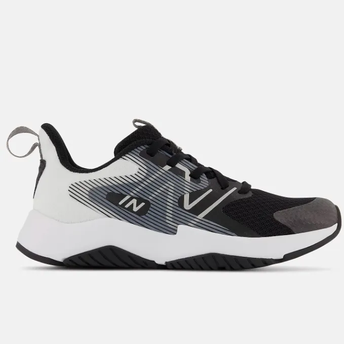 New Balance Little Kid’s Rave Run v2 Lace Black/White